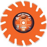 Diamond Products 14" Heavy-Duty "Orange" Ultimate Saw Blade, with Universal Arbor